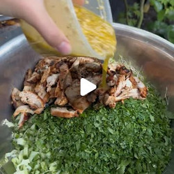 Greek Chicken Slaw