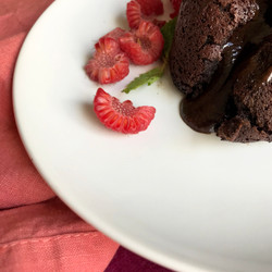 Grain-free Molten Lava Cakes (air Fryer)