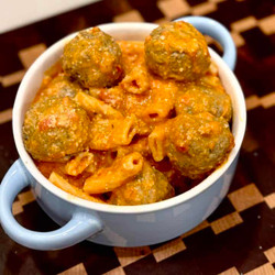 Instant Pot Meatballs Marinara Pasta