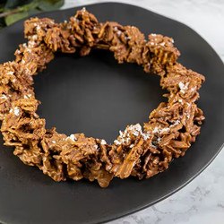 A Wreath Of Chocolate Chips