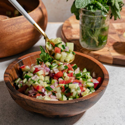Mediterranean Cucumber Salad