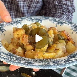 Patate Apparecchiate - Sweet And Sour Sicilian Potato Salad