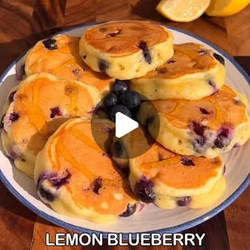 Lemon Blueberry Pancakes