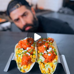 Honey Sriracha-chicken Tacos With Corn Salad