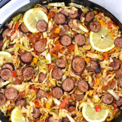 Cabbage And Sausage Skillet