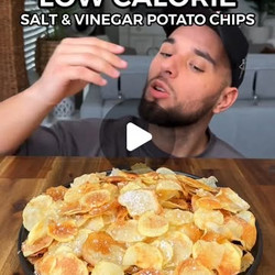 Low Calorie Salt &amp; Vinegar Potato Chips