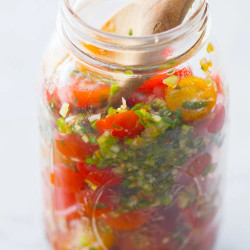 How To Make Fizzy, Fermented Salsa