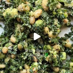 Cannelini Beans Kale Salad