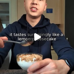 High Protein Lemon Cheesecake For Fat Loss