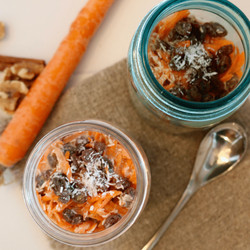Carrot Cake Overnight Oats
