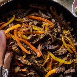 Beef Fajitas With A Cilantro Lime Marinade