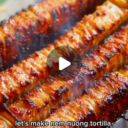 Nem Nuong Tortilla Skewers