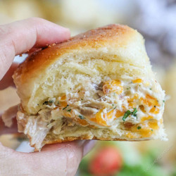 Chicken Bacon Ranch Sliders