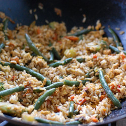 Super Quick And Easy Vegetable Fried Rice