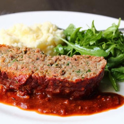 Chef John's Meatball-inspired Meatloaf