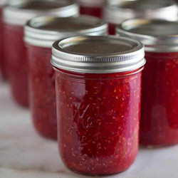 Raspberry Freezer Jam