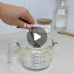 Homemade Cream Cleanser