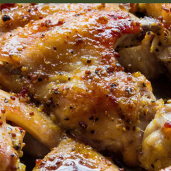 Honey Mustard Chicken Thighs