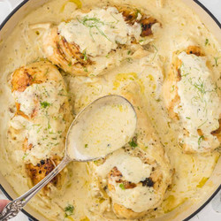 Copy of Baked Chicken In White Sauce