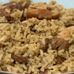 Cajun Chicken And Sausage Jambalaya