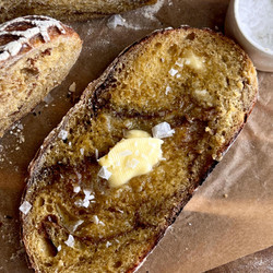 Cinnamon Swirl Pumpkin Sourdough Bread