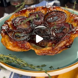 Sweet Onion Tarte Tatin