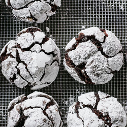 Brownie Crinkle Cookies
