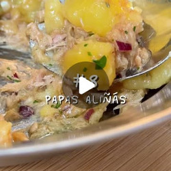 Papas Aliñás - Spanish Potato Salad