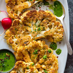 Roasted Cauliflower Steaks