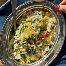 Giardiniera Spinach Dip | Molly Baz
