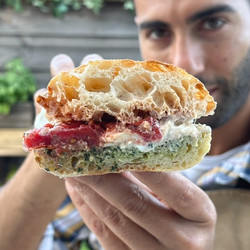 Panino Alla Caprese - Caprese Sandwich