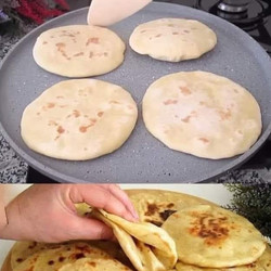 Quick 10-minute Bread (no Oven Required)