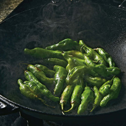 Blistered Tiger Shishito Peppers