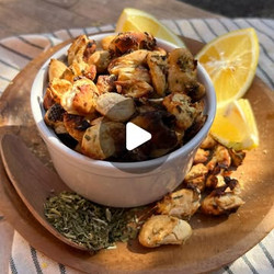 Cheesy Chive Crispy Beans