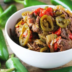 Slow Cooker Jalapeño Beef