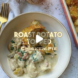 Roast Potato Topped Chicken Pie - mains