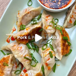Pork &amp; Prawn Gyoza