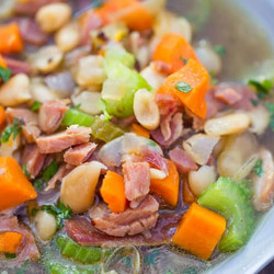 Slow Cooker Ham And Bean Soup (white Beans)