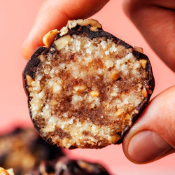 Snickers Energy Bites (vegan + Gf)