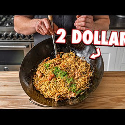 The Cheapest Noodle Dish Ever: Chicken Chow Mein (but Cheaper)