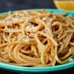 The Unexpected Secret Ingredient That Takes This Lemon Parmesan Pasta To The Next Level