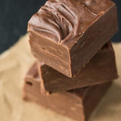 Best Ever Two-ingredient Chocolate Fudge