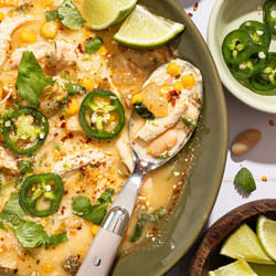 High Protein White Chicken Chili