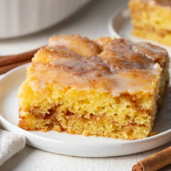 Honey Bun Cake With Cake Mix