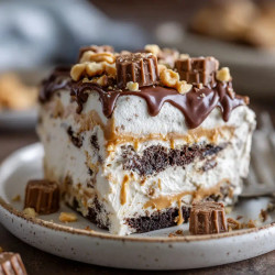 Peanut Butter Cup Icebox Cake