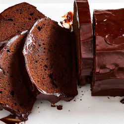 Chocolate Sour Cream Pound Cake