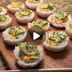 Mini Tuna Rice Cups