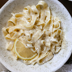 Lemon-butter Tagliatelle