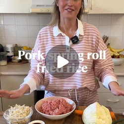 Spring Roll Fried Rice Recipe