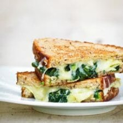 Spinach Artichoke Grilled Cheese